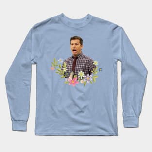 Jake Peralta Horrified Long Sleeve T-Shirt